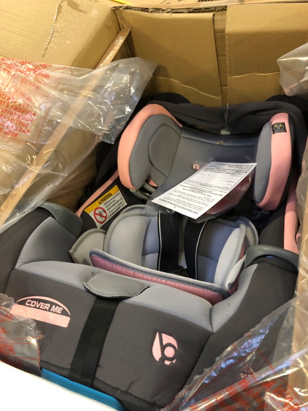 Photo 2 of Baby Trend Cover Me 4 in 1 Convertible Car Seat, Quartz Pink--------Like New 