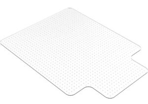 Photo 1 of Homek Office Chair Mat for Carpet Floors 36” X 48” With Lip Clear Anti Skid
