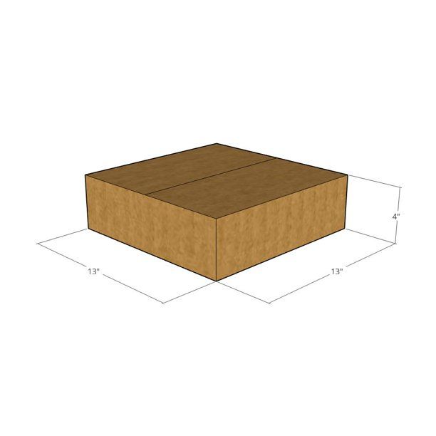 Photo 1 of 13X13X4 - Corrugated Boxes - 25 PACK 