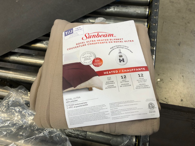 Photo 2 of 
Sunbeam Royal Ultra Mushroom Heated Blanket - Twin
Color:Mushroom
Size:Twin
Style:Heated Blanket