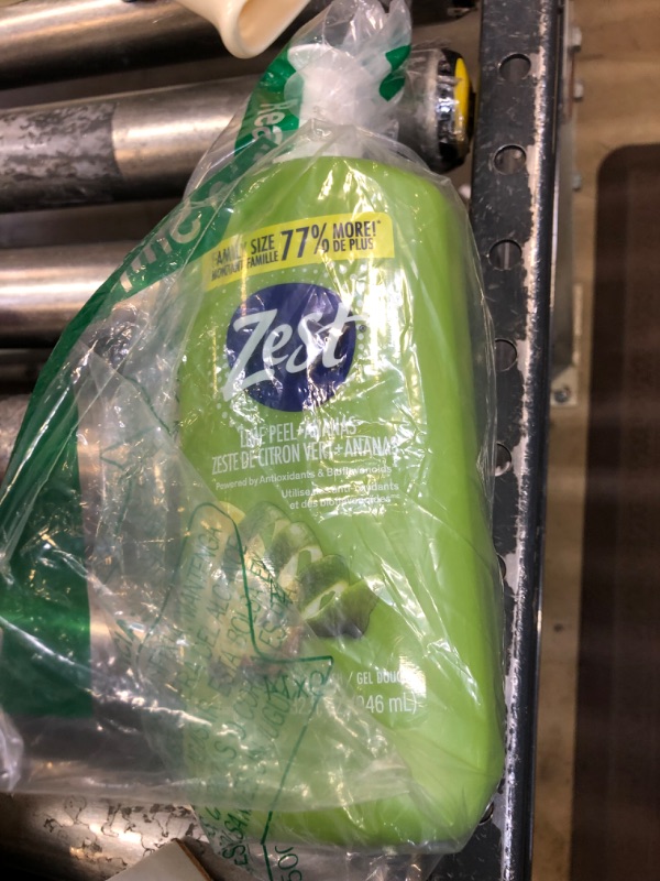 Photo 2 of zest lime peel body wash 