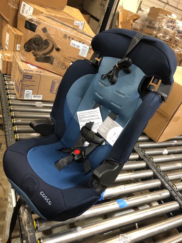 Photo 2 of Cosco Finale DX 2 in 1 Booster Car Seat Sport Blue