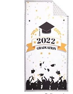 Photo 1 of 2022 High School Senior College Masters Degree Phd Oversized Funny Graduation Gift  72 x36 Quick Fast Dry 