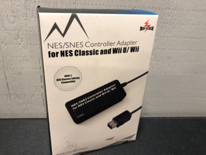 Photo 2 of May Flash NES/SNES Controller Adapter for NES Classic and Wii U/Wii