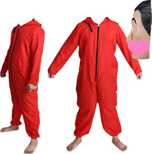 Photo 1 of 3xl Unisex Jumpsuits Halloween cosplay costume Red Costume
