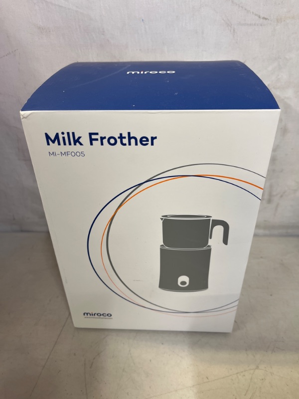 Photo 2 of Silver Miroco Detachable Milk Frother, 16.9oz Automatic Stainless Steel Milk Steamer
