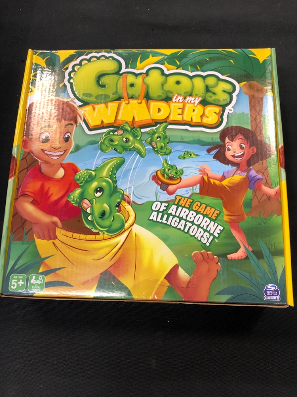 Photo 2 of Gators in My Waders, Physical Activity Game, for Families and Kids Ages 5 and up factory sealed 