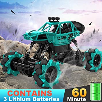 Photo 3 of 4DRC Remote Control Car,C3 Alloy Drift RC Car,4WD 2.4G Gesture Remote Control Monster Truck,All Terrain Off Road Climb Electric Hobby Kids Toy ,Drift 360° Spins Stunt Car for Teens Adults factory sealed 