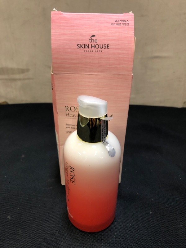 Photo 2 of [The Skin House] Rose Heaven Emulsion 4.4 fl.oz, 130ml - | For illuminating and diminish fine wrinkles | Korean Skin Care|
, EXP 10/23/2022