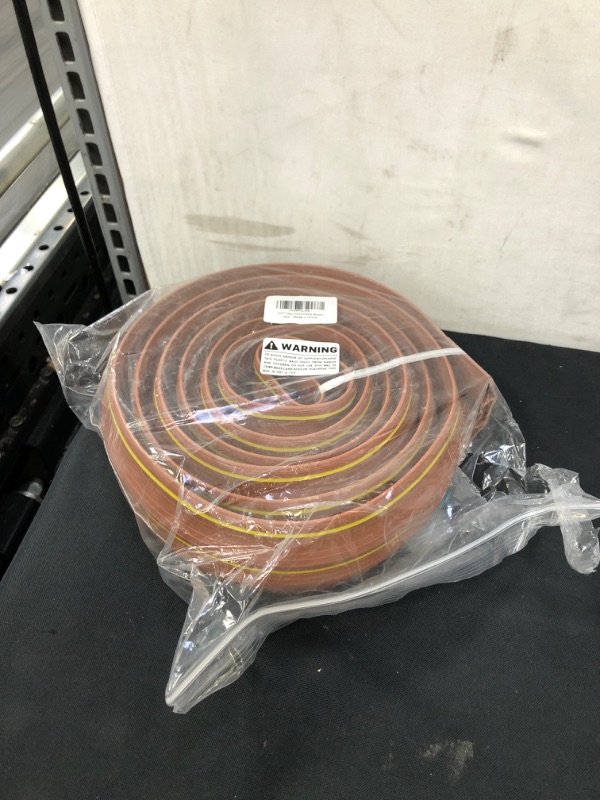 Photo 2 of 10Ft Cord Cover Heavy Duty Cable Protector 3 Channels Contains Cords, Cables and Wires, Conceal Wires of Home, Office, Warehouse, Workshop, Concerts or Other Outdoors Surround - Brown
