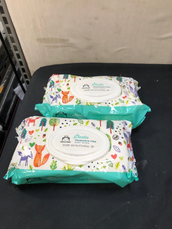 Photo 1 of 2 COUNT FRAGRANCE FREE BABY WIPES 