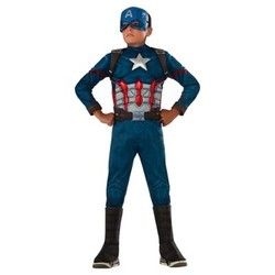 Photo 1 of Captain America Boy's Halloween Costume Medium - All SIZE M 
