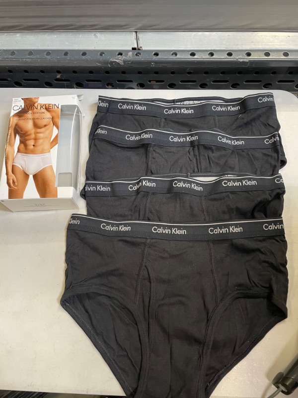 Photo 2 of Calvin Klein Men's Underwear Cotton Classics 4-Pack Hip Brief