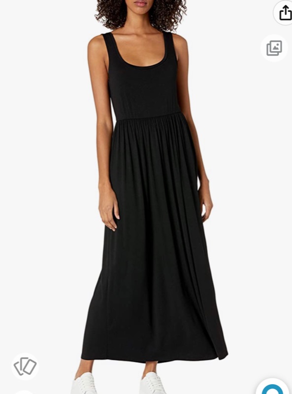 Photo 1 of Amazon Essentials Women's Tank Waisted Maxi Dress (Available in Plus Size) Size L 