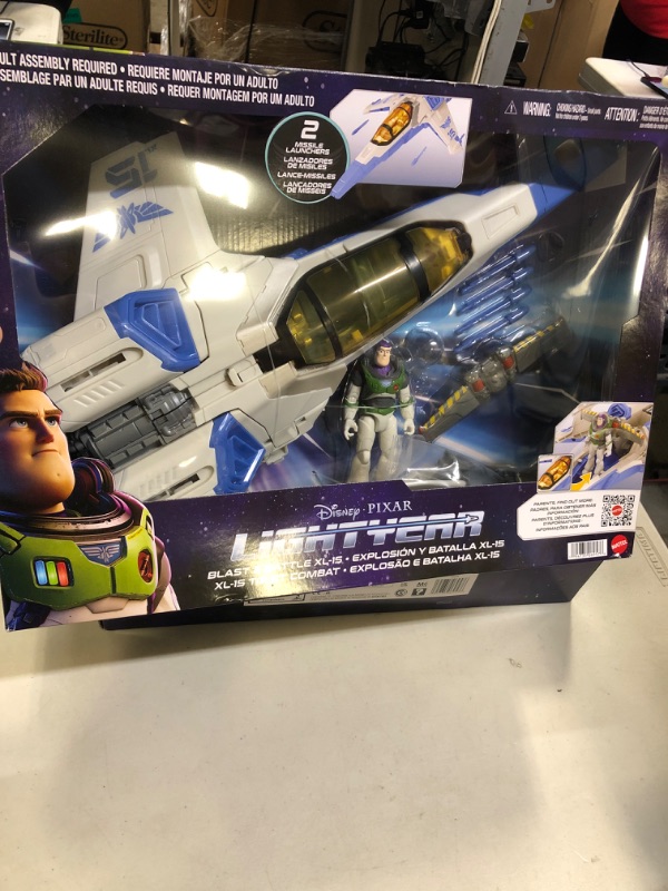 Photo 2 of Disney Pixar Lightyear Blast  Battle XL-15 20 Long Spaceship  * Factory Sealed 