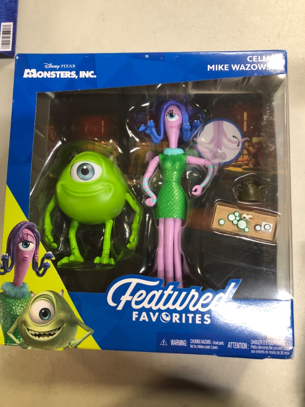 Photo 2 of Disney Pixar Featured Favorites Celia Mae & Mike Wazowski Collectable Figures
