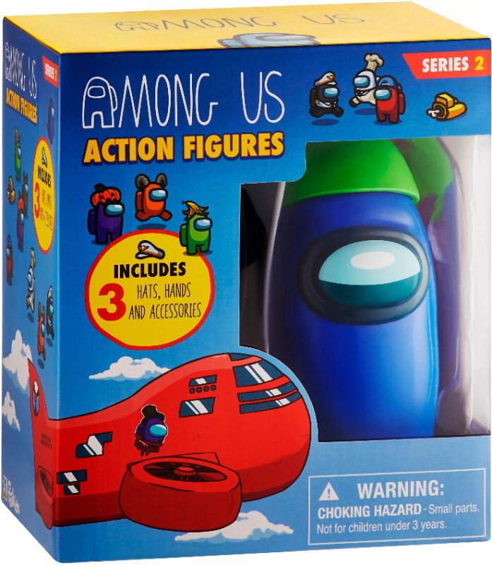 Photo 1 of Among Us - 4.5" Collectible Action Figure 1pk- Series 2
