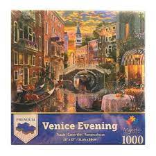 Photo 1 of Venice Evening 1000 Piece Jigsaw Puzzle By Majestic Premium Puzzles New
