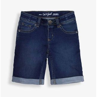 Photo 1 of Girls' Bermuda Jean Shorts - Cat & Jack Medium, Set of 2