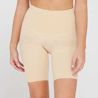 Photo 1 of ASSETS by SPANX Women's Remarkable Results Mid-Thigh Shaper Large