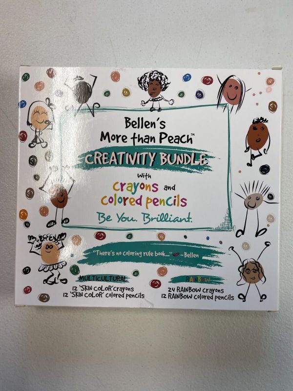 Photo 1 of Bellen's More Than Peach Creativity Bundle W/ Crayons & Colored Pencils New