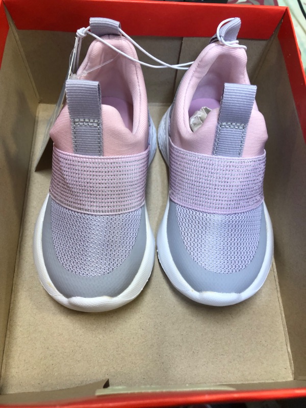 Photo 2 of  Toddler Gray Slip-On Sneakers - Cat & Jack Pink 5

