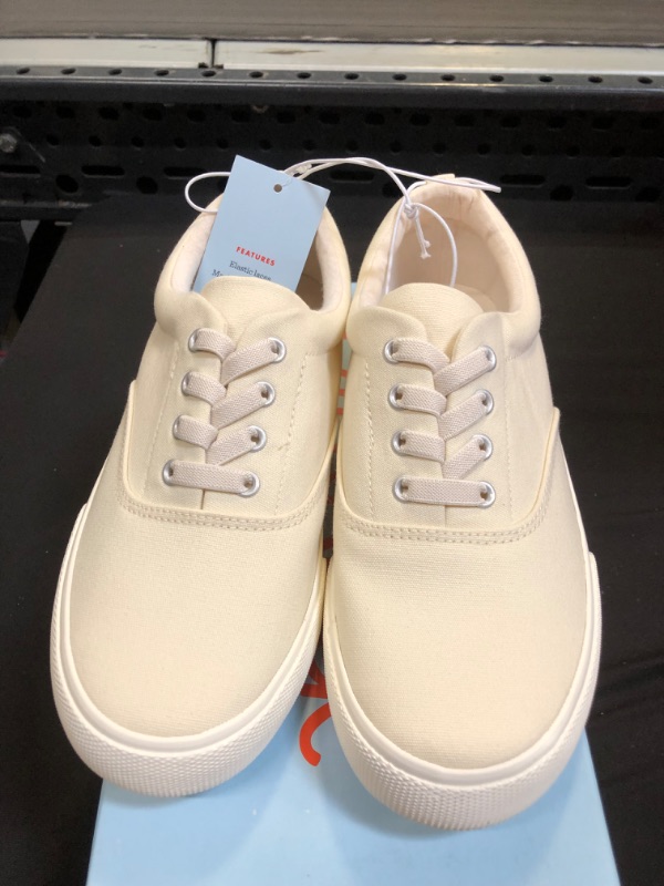 Photo 1 of Boys' Tyler Slip-On Sneakers - Cat & Jack White Size 3
