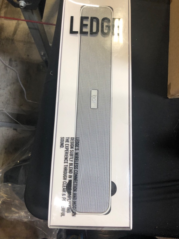 Photo 3 of IJOY Ledge 20W Bluetooth Sound Bar, Truly Wireless Rechargeable Theater Speaker -- Factory Sealed --
