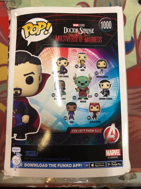 Photo 3 of Funko POP: Doctor Strange:verse of Madness Doctor Strange 4.15-in Vinyl Bobblehead | Funko | GameStop
