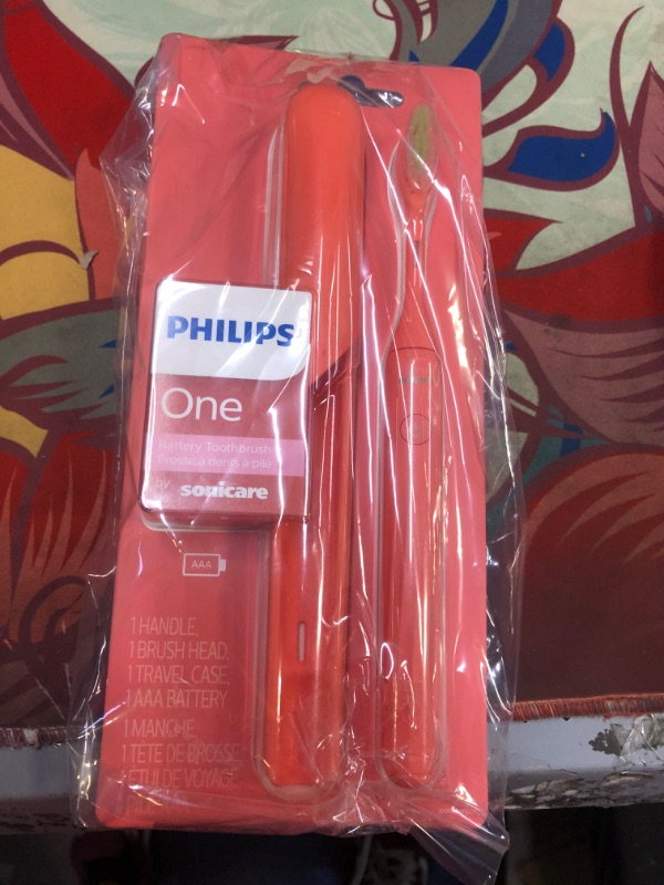 Photo 4 of  Philips Sonicare One by Sonicare Battery Toothbrush - Coral 