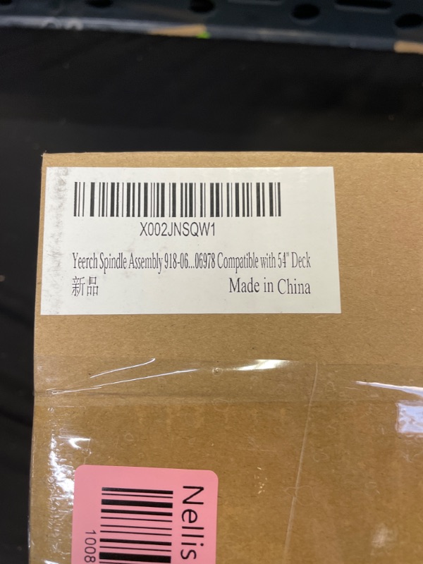 Photo 3 of Yeerch Spindle Assembly 918-06978 Replaces MTD Crafts Man 618-06978 Compatible with 54" Deck