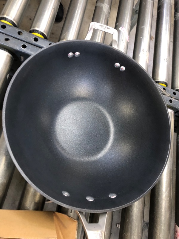 Photo 3 of Calphalon Signature Nonstick 12-In. Flat-Bottom Wok