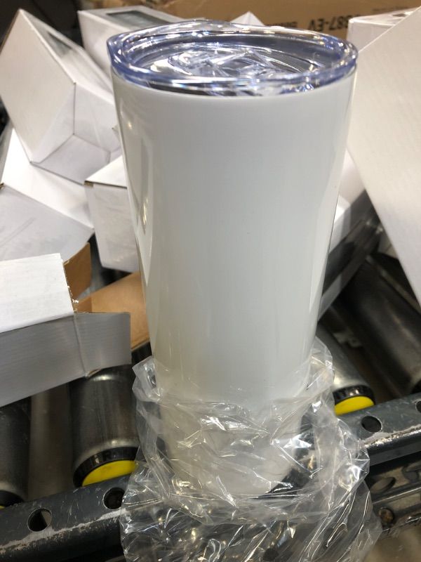 Photo 1 of 20oz White Tumbler 