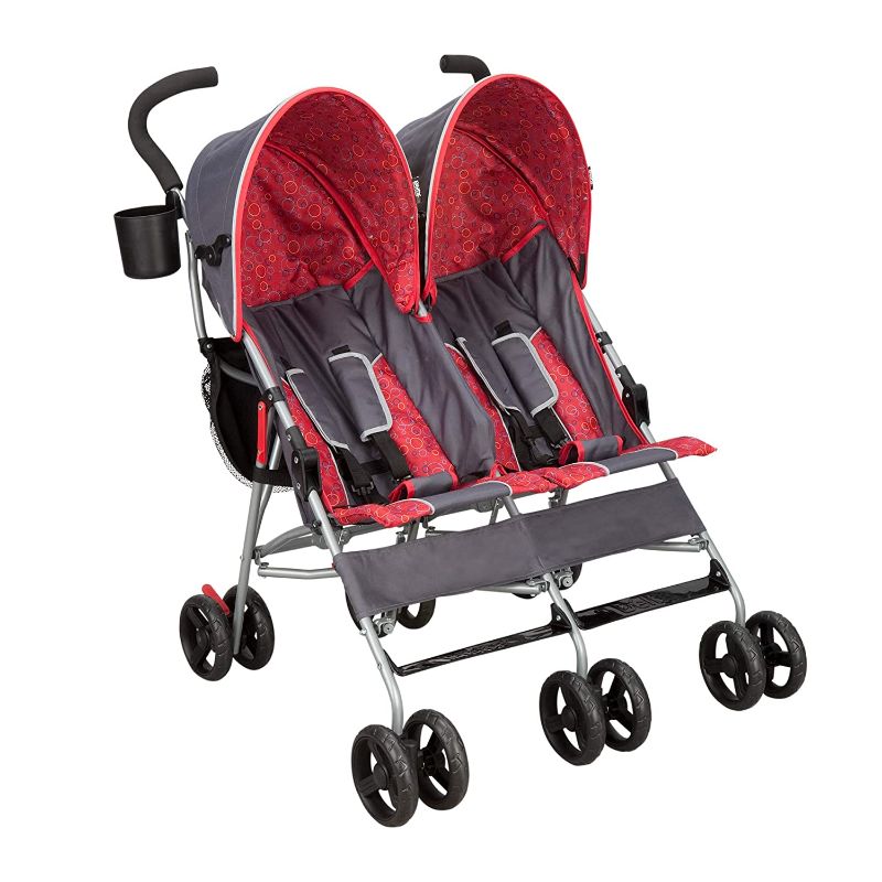 Photo 1 of Delta Children City Street LX Side by Side Stroller, Grey
