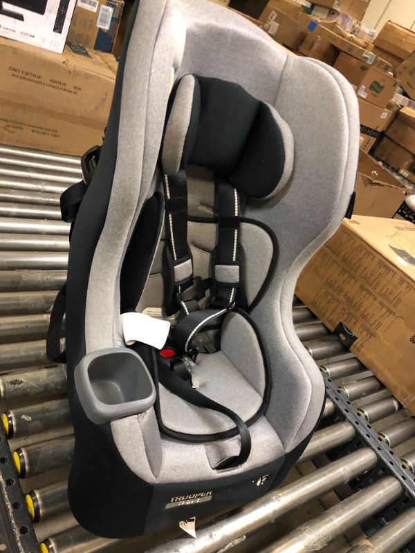 Photo 2 of Baby Trend Trooper 3-in-1 Convertible Car Seat - Moondust - Light Gray