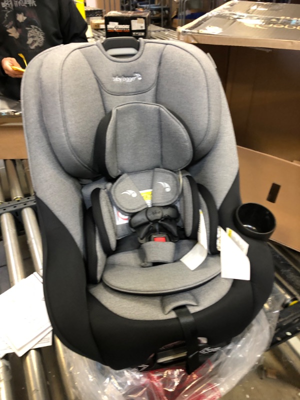 Photo 2 of Baby Jogger City Turn Rotating Convertible Car Seat | Unique Turning Car Seat Rotates for Easy in and Out, Onyx Black
