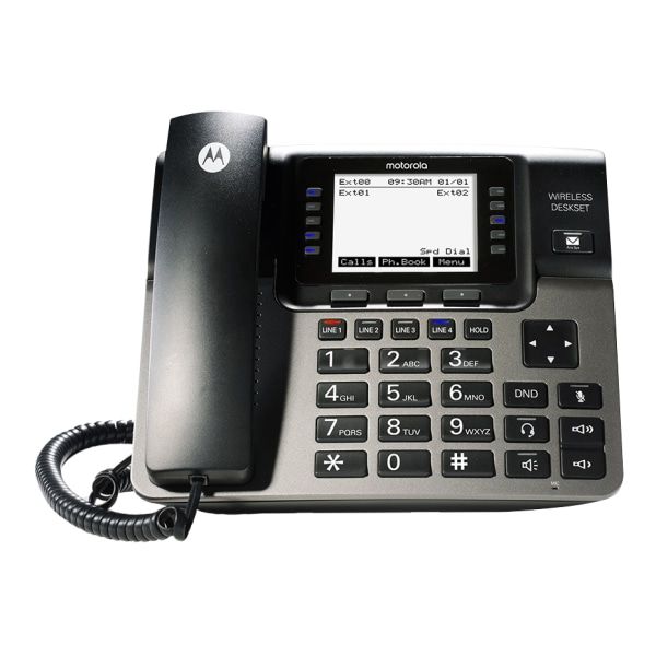 Photo 1 of Motorola ML1100 Corded/Cordless Telephone, Black | Quill SN- 2112US002485