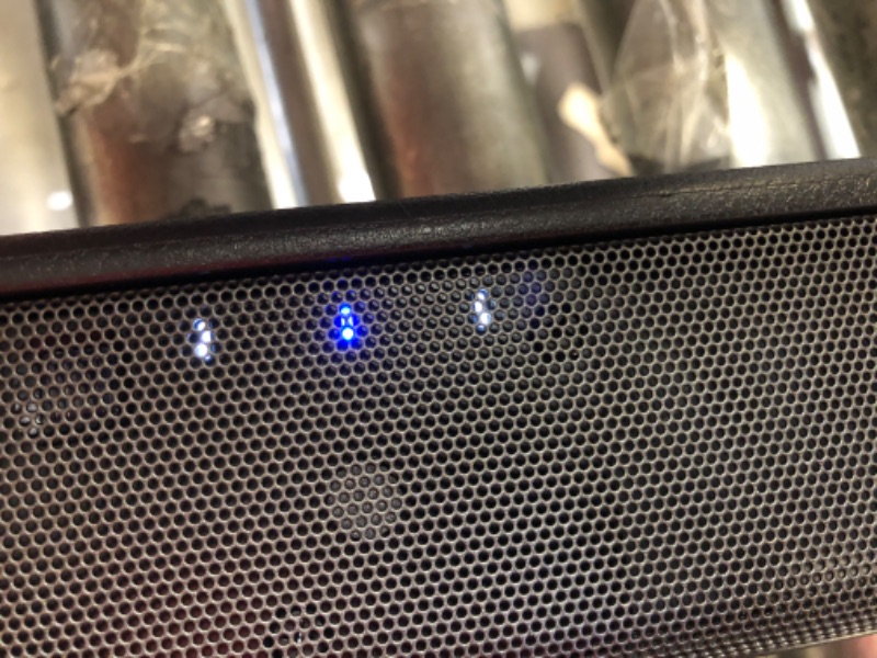 Photo 1 of Sony S100F 2.0ch Soundbar with Bass Reflex Speaker, Integrated Tweeter and Bluetooth, (HTS100F), easy setup, compact, home office use with clear sound black
