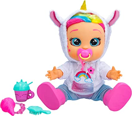 Photo 1 of Cry Babies First Emotions Dreamy Interactive Baby Doll with 65+ Emotions and Baby Sounds, Girls & Kids Age 3+, Multi
