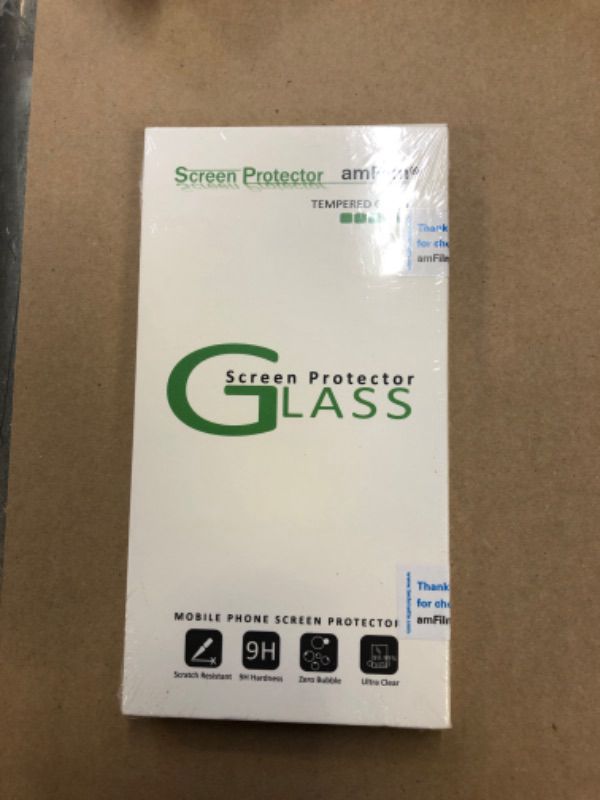 Photo 1 of (3 Pack) amFilm Glass Screen Protector Compatible with iPhone 14 Plus (6.7" 2022) and iPhone 13 Pro Max (6.7" 2021), Tempered Glass with Easy Installation Tray - Case Friendly
