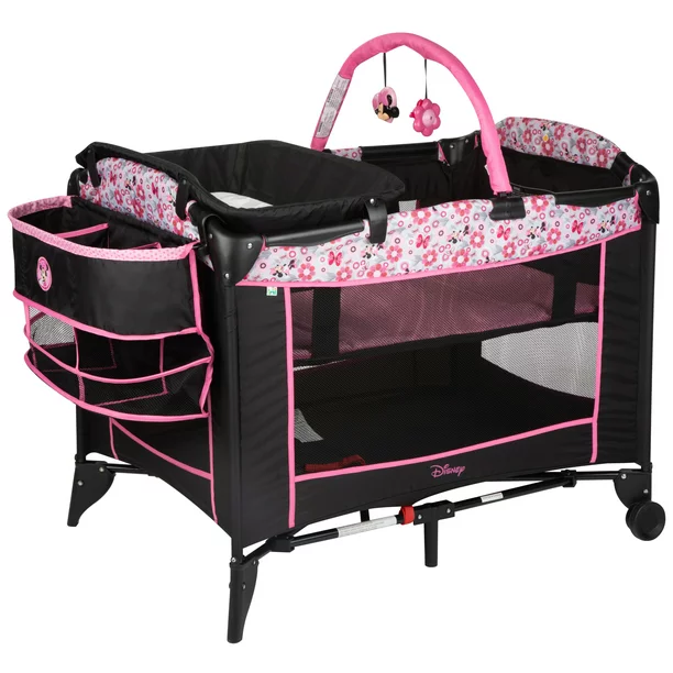 Photo 1 of Disney Baby Sweet Wonder Baby Play Yard, Minnie Meadow
