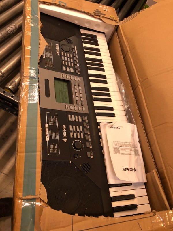 Photo 2 of DONNER DEK-61OP KEYBOARD, ELECTRONIC