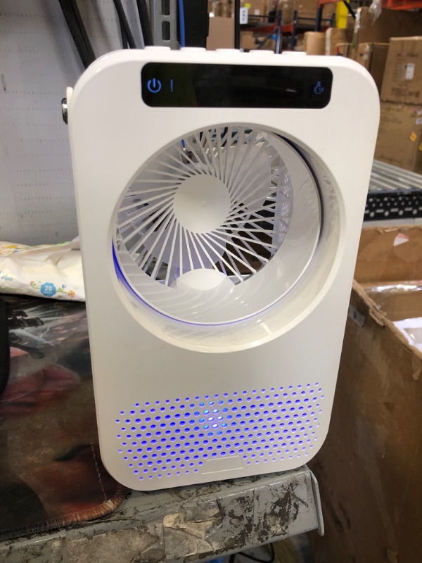 Photo 4 of AIR COOLER / UV LIGHT/ CLOCK, WHITE 