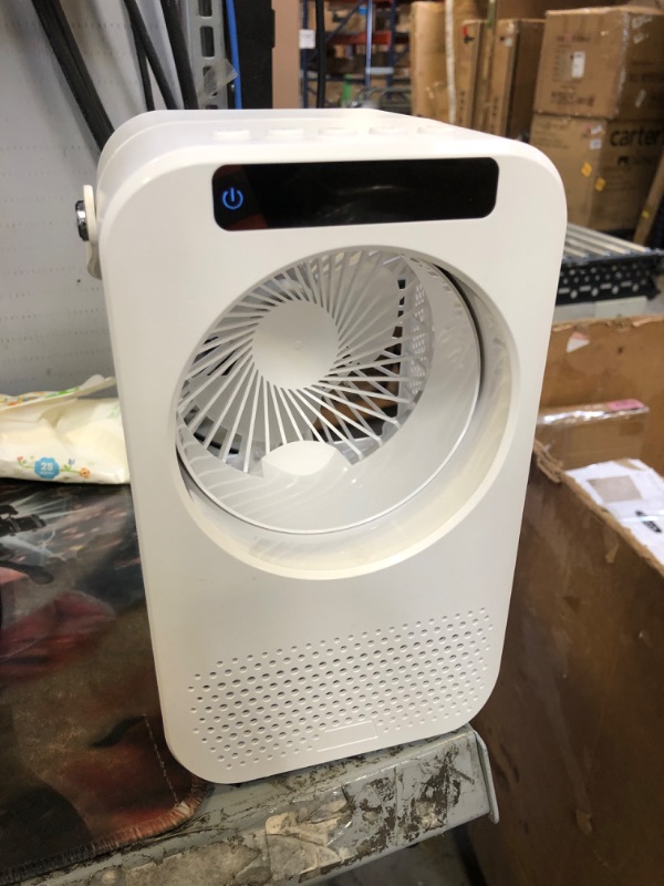 Photo 5 of AIR COOLER / UV LIGHT/ CLOCK, WHITE 