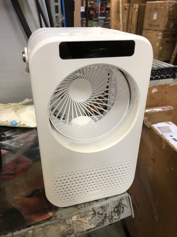 Photo 3 of AIR COOLER / UV LIGHT/ CLOCK, WHITE 