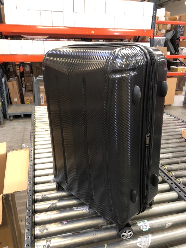 Photo 2 of Amazon Basics Oxford Expandable Spinner Luggage Suitcase with TSA Lock - 30.1 Inch