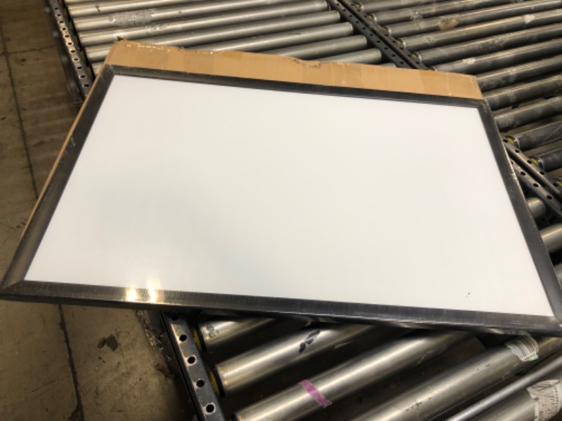 Photo 3 of U Brands Magnetic Dry-Erase Whiteboard, 24" x 36", Black MDF Frame