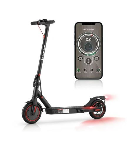 Photo 1 of iSinwheel i9 Electric Scooter for Adults, Max Speed 18.6 Mph, 8.5 In. Maintenance Free Tires, 17 Miles Long-Range Battery, Max Load 264 Lbs., UL Certified Portable Adult E-Scooter for Commuter ---- SIGNS OF NORMAL USE 
