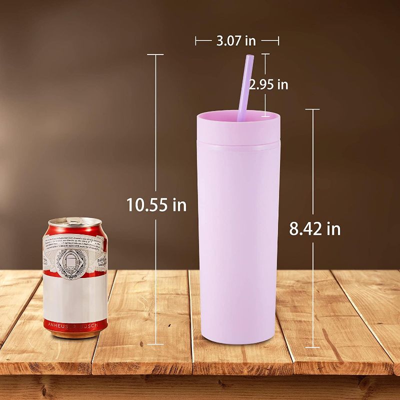 Photo 2 of 1pc Double Layer Tumbler
