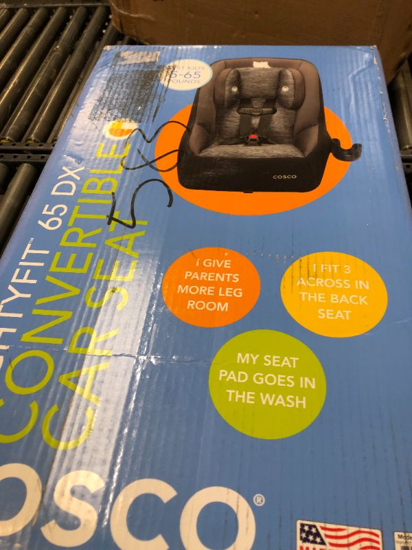 Photo 1 of Cosco Mighty Fit Convertible Car Seat - Heather Onyx